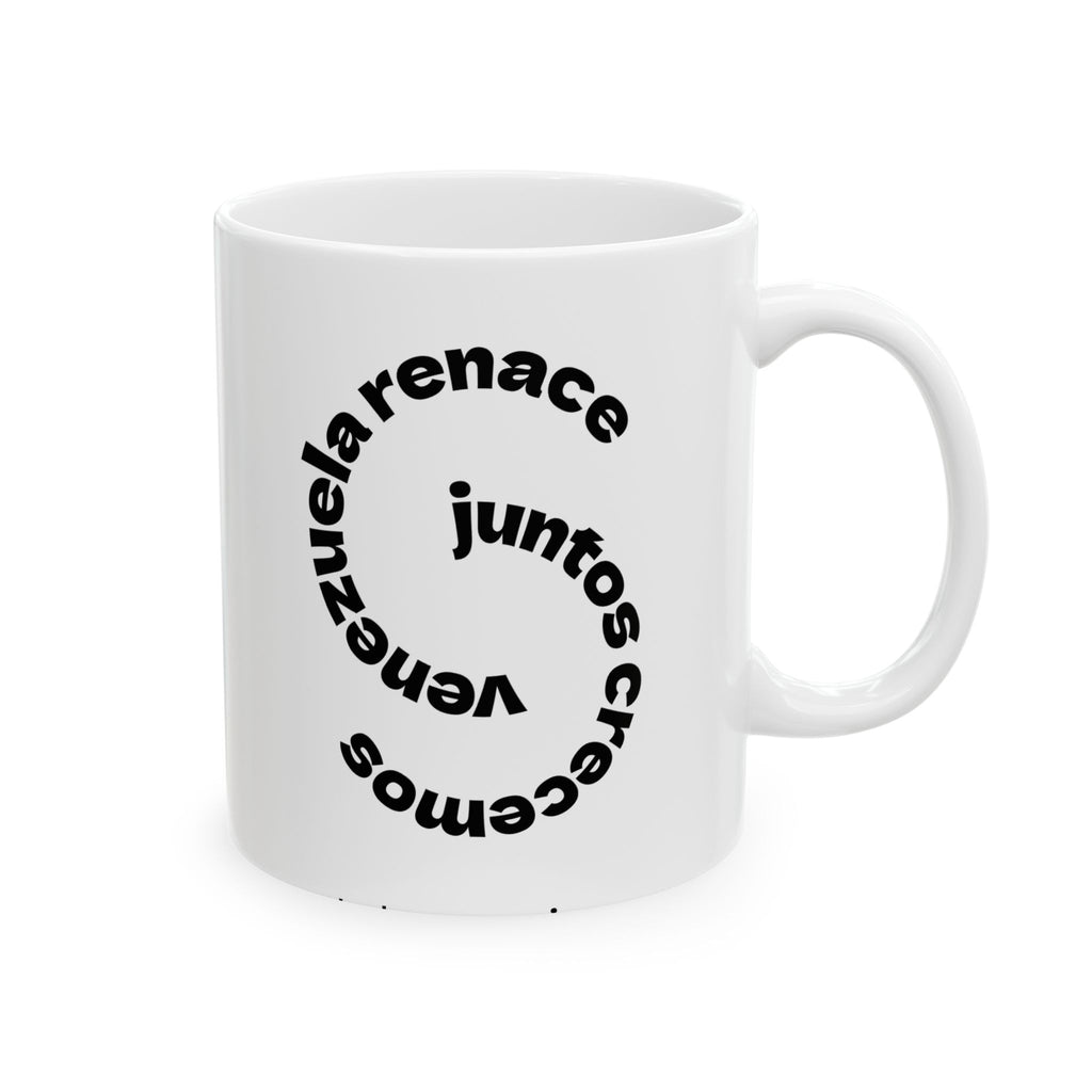 Venezuela Raenace Logo Mug - 11oz,  Gift for Cafecito Lovers, Souvenir, Perfect for Any Occasion
