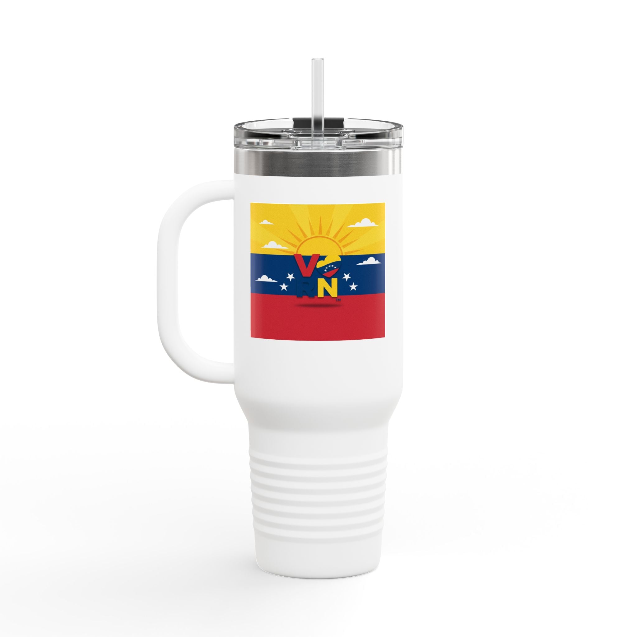 Venezuelan Pride Insulated Travel Mug, 40oz | Perfect for Coffee Lovers, Gifts, Travel Accessories, or Celebrations